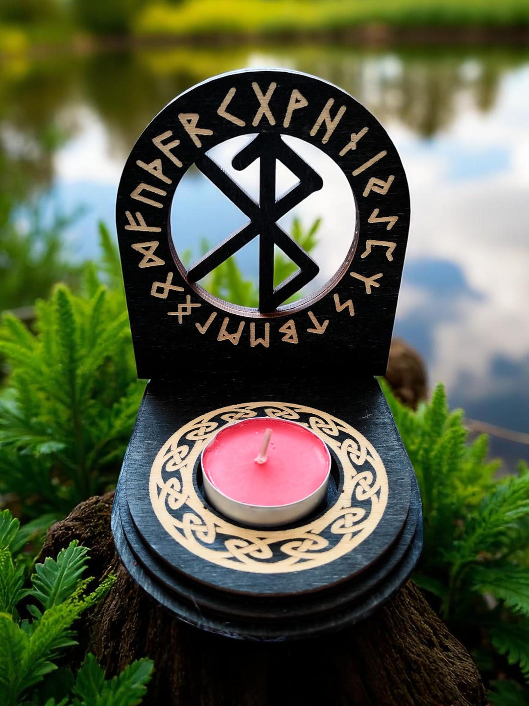 Foldable Wooden Altar 