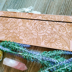 Tarotkaarthouder met kruiden voor 3 tarot-, lenormand- of orakelkaarten, kaarthouder, tarotaccessoires, waarzeggerij tools