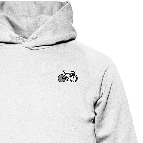 Fahrrad Linienstil, Rennrad Hoodie