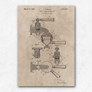 Portafilter Patent Poster / Carta riciclata