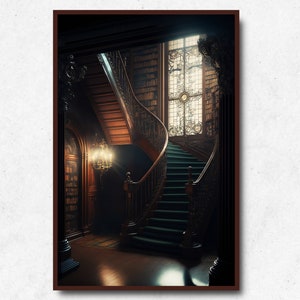 Wizards Library Poster / Riciclaggio della carta