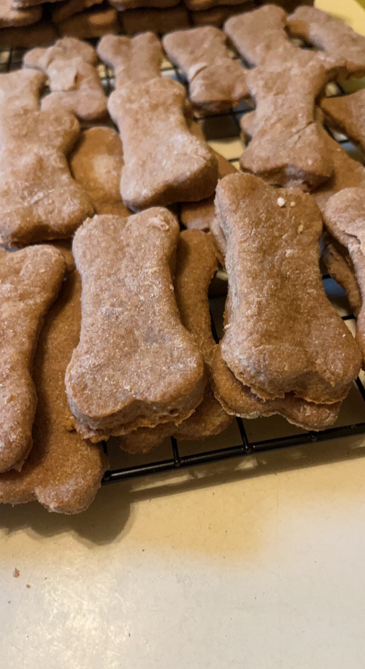 Apple & Peanut Butter Dog Treats Etsy