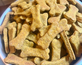 Peanut Butter & Pumpkin Dog Treats