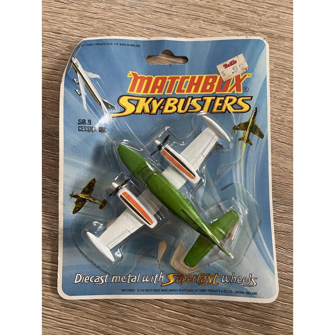 Matchbox Skybusters Appx 9cm Long SB-4 - Mirage F1 Aircraft