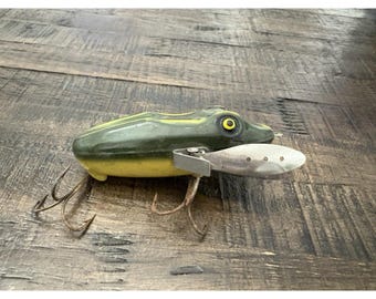 antique frog fishing lures for sale Pflueger Conrad Vintage Lure Early Version My Bait Shop, LLC Collectible lot of 16 old