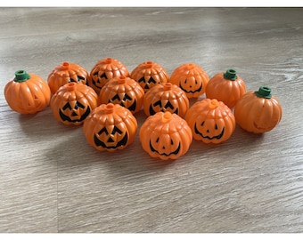 Vintage Jack O Lantern Pumpkin Blow Mold String Light Covers