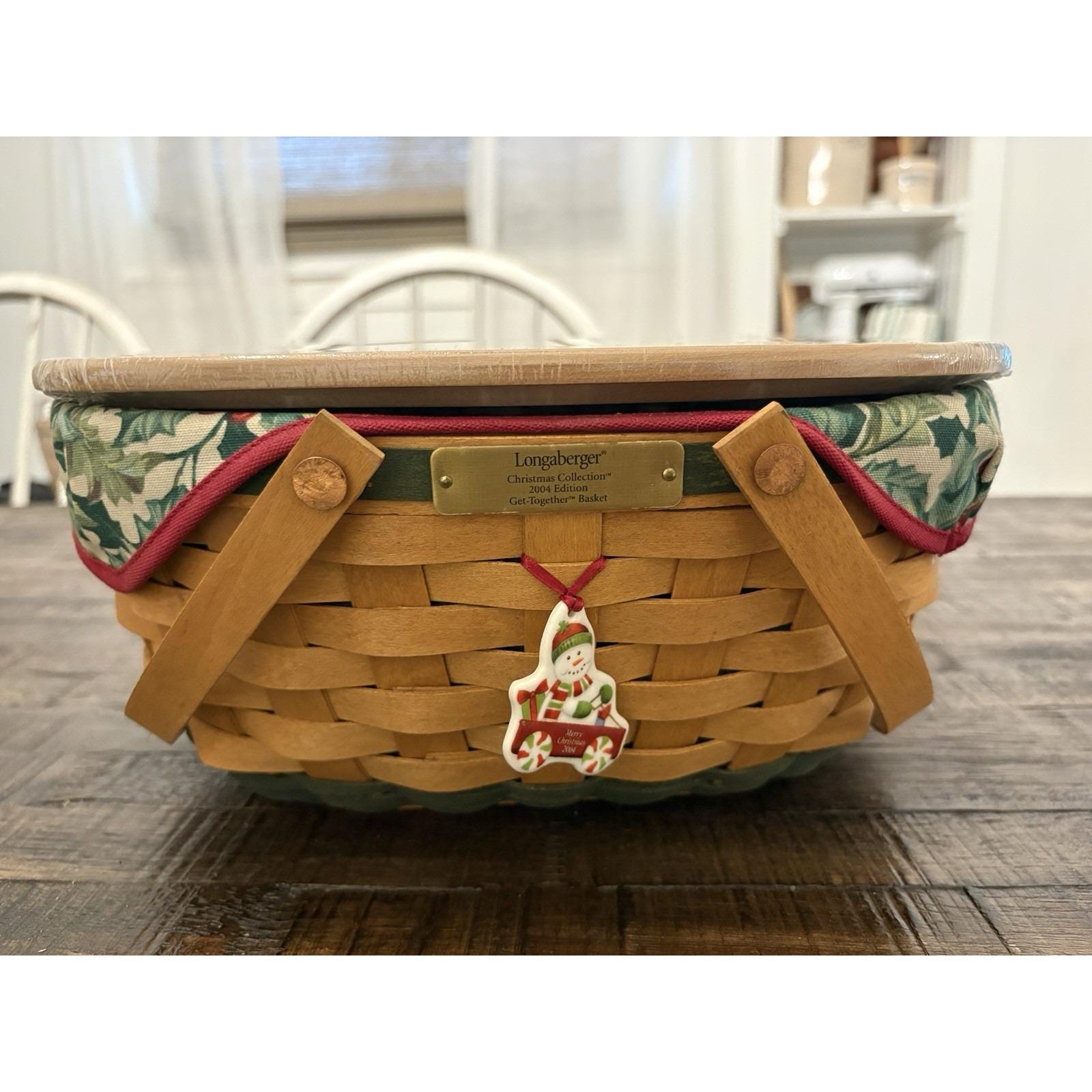 Snowman Longaberger Basket - Etsy