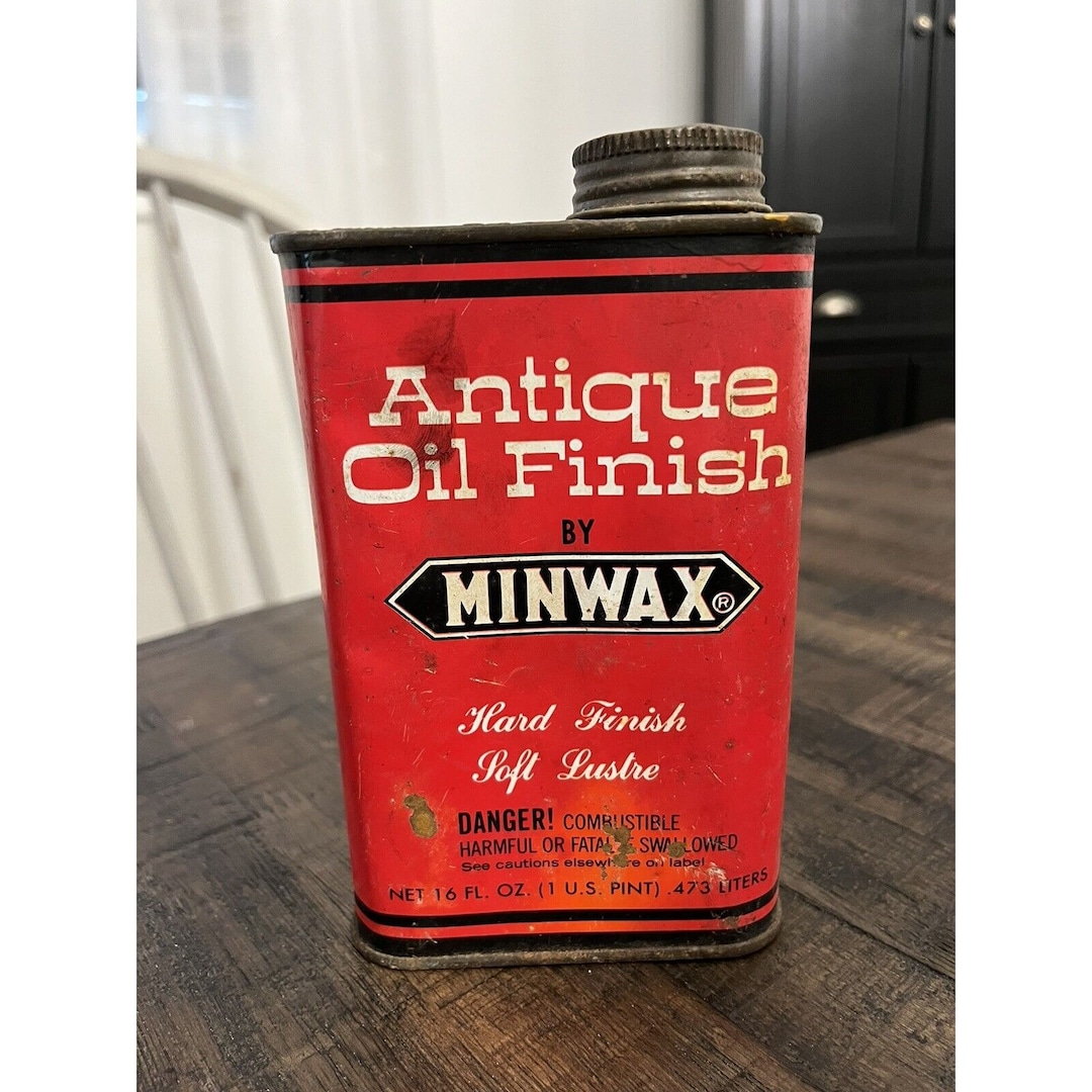 Minwax Antique Oil Finish Clear Hard Finish 8995888 Metal Tin - Etsy