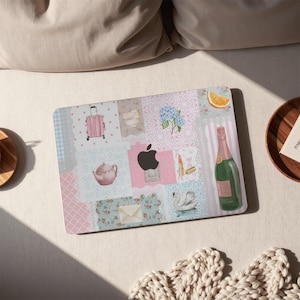 Scrapbook Collage MacBook Case Apple Laptop Sleeves Laptop Case MacBook Air 15/13 Pro 13/14/15/16 2020 M2 2022 2024 M4 Custom Macbook Case