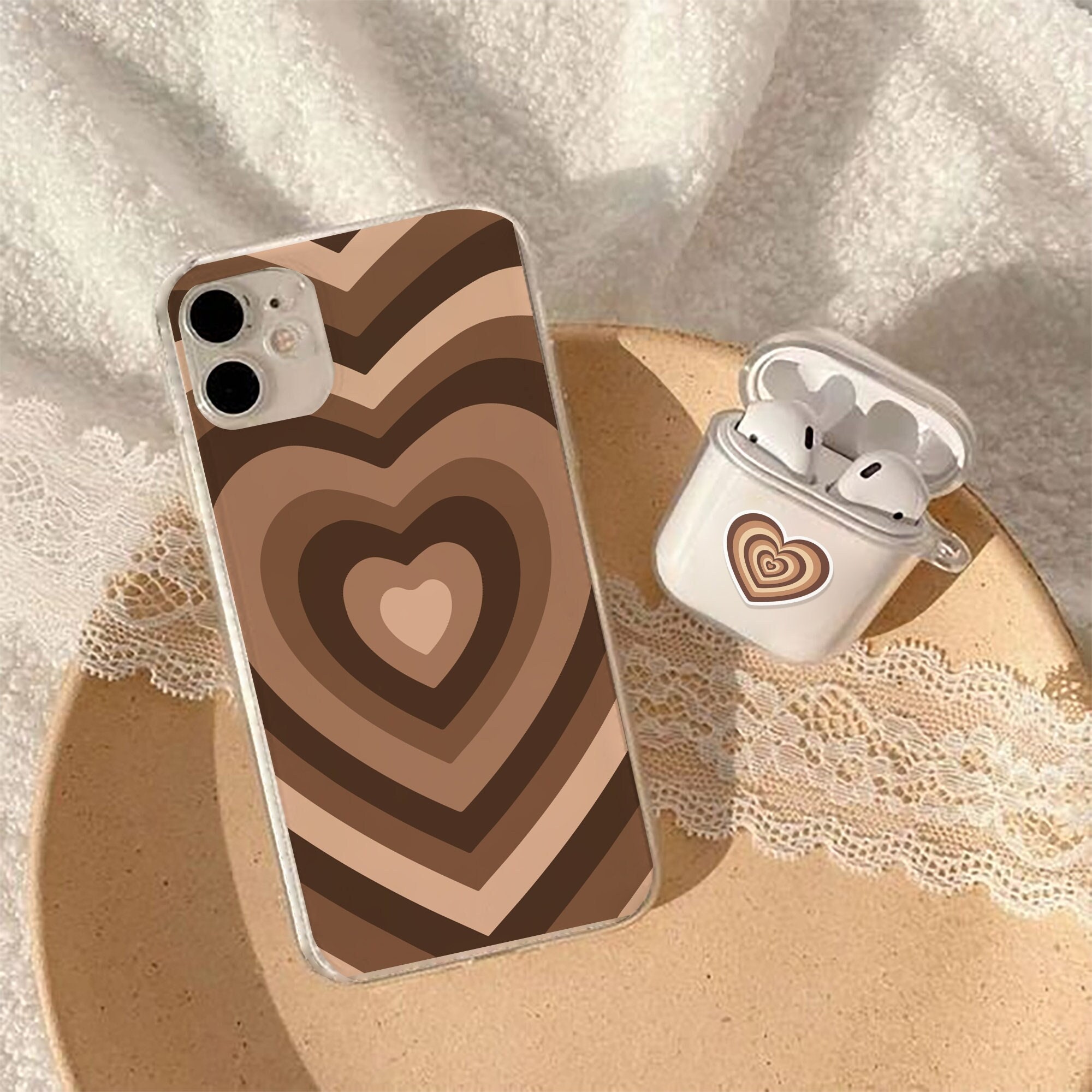 Fashion Spliced Star Love Heart Case for AirPods Pro 2 Soft Cover