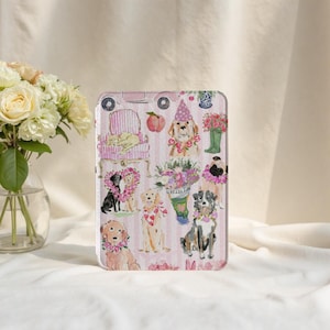 Cartoon Dog Kindle Paperwhite 12th 7" Case, All New Kindle Colorsoft, Paperwhite 11th 6.8" 10th 6" Cover, Kindle 2024, Auto Wake/Sleep