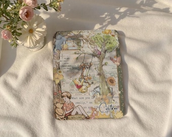 Winnie the Pooh Kindle 12th Gen (2024/2022) Paperwhite 6.8&#39;&#39;/6&quot;/7&quot; Case With Hand Strap, All New Kindle Case, Kindle 10th 11th Case