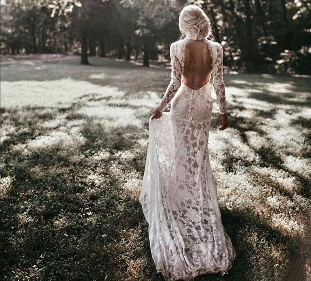 Arna Wedding Dress - Etsy