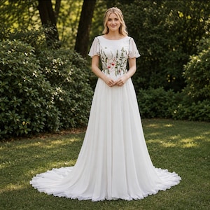sachin and babi light blue dress Wedding Dresses For Older Women