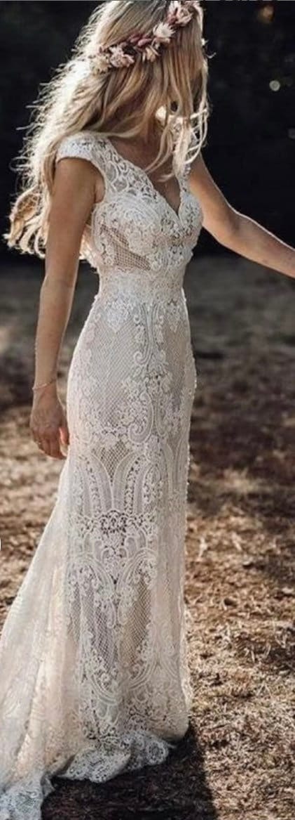 Luna Wedding Dress - Etsy UK