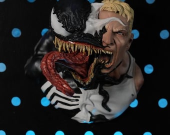 Handcrafted Venom Head Magnet – Unique 3D Printed Note Holder Christmas Gift