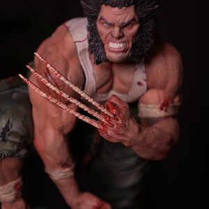 1/4 Scale Wolverine Figure X-Men Marvel comic Premium Collectible Figure image 5