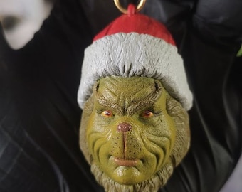 Jim Carrey Grinch / Christmas gift / Christmas ornaments / Collectibles grinch gift