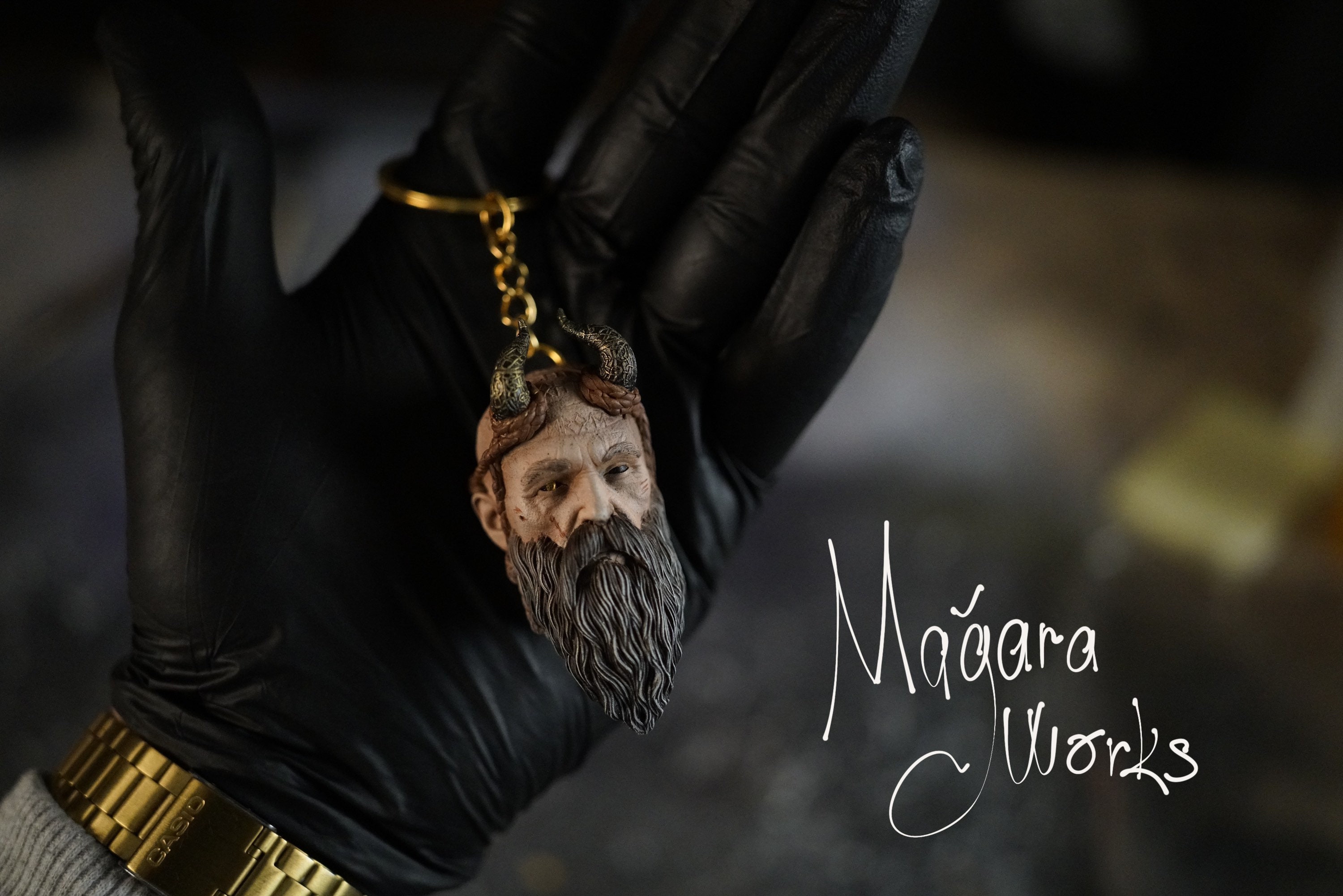 Mimir God of War – Keychain Keyring Collectable Souvenir - GOW