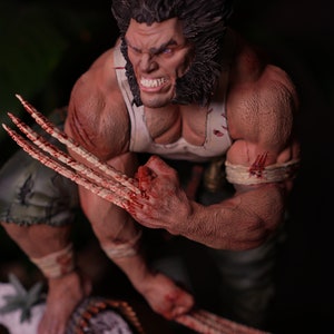 1/4 Scale Wolverine Figure X-Men Marvel comic Premium Collectible Figure image 6