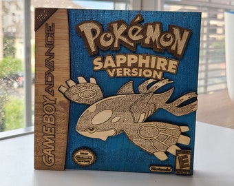 Wooden Pokémon Sapphire Version (Gameboy Advance)