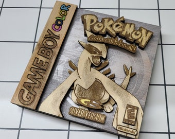 Wooden Pokémon Silver Version (Gameboy Color)