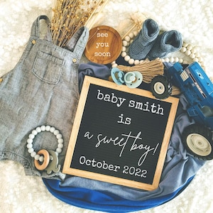 C'est une annonce de grossesse garçon sexe révéler | Tracteur | Boy Gender Reveal réseaux sociaux facebook instagram | Bébé garçon