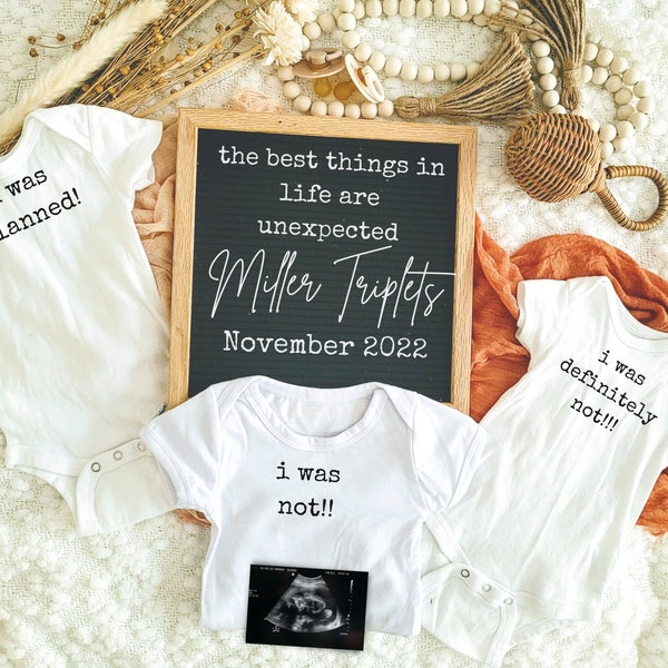 Triplet Pregnancy Announcement  | Surprise|Triplet pregnancy announcement social media facebook instagram |Triplet Baby Announcement