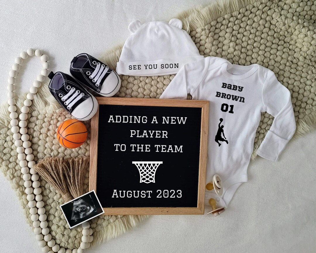 Pregnancy Basketball Announcement Pregnancy Announcement Basketball