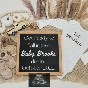 Fall Pregnancy Announcement Social Media |Pregnancy Announcement | Pumpkin | Baby Reveal |  Baby Announcement| Pregnancy Announcement |