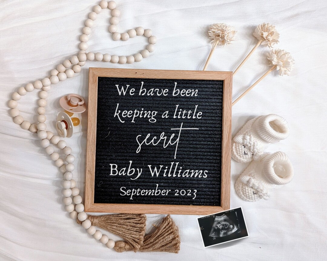 Pregnancy Announcement Digital Pregnancy Announcement Classic Baby Baby