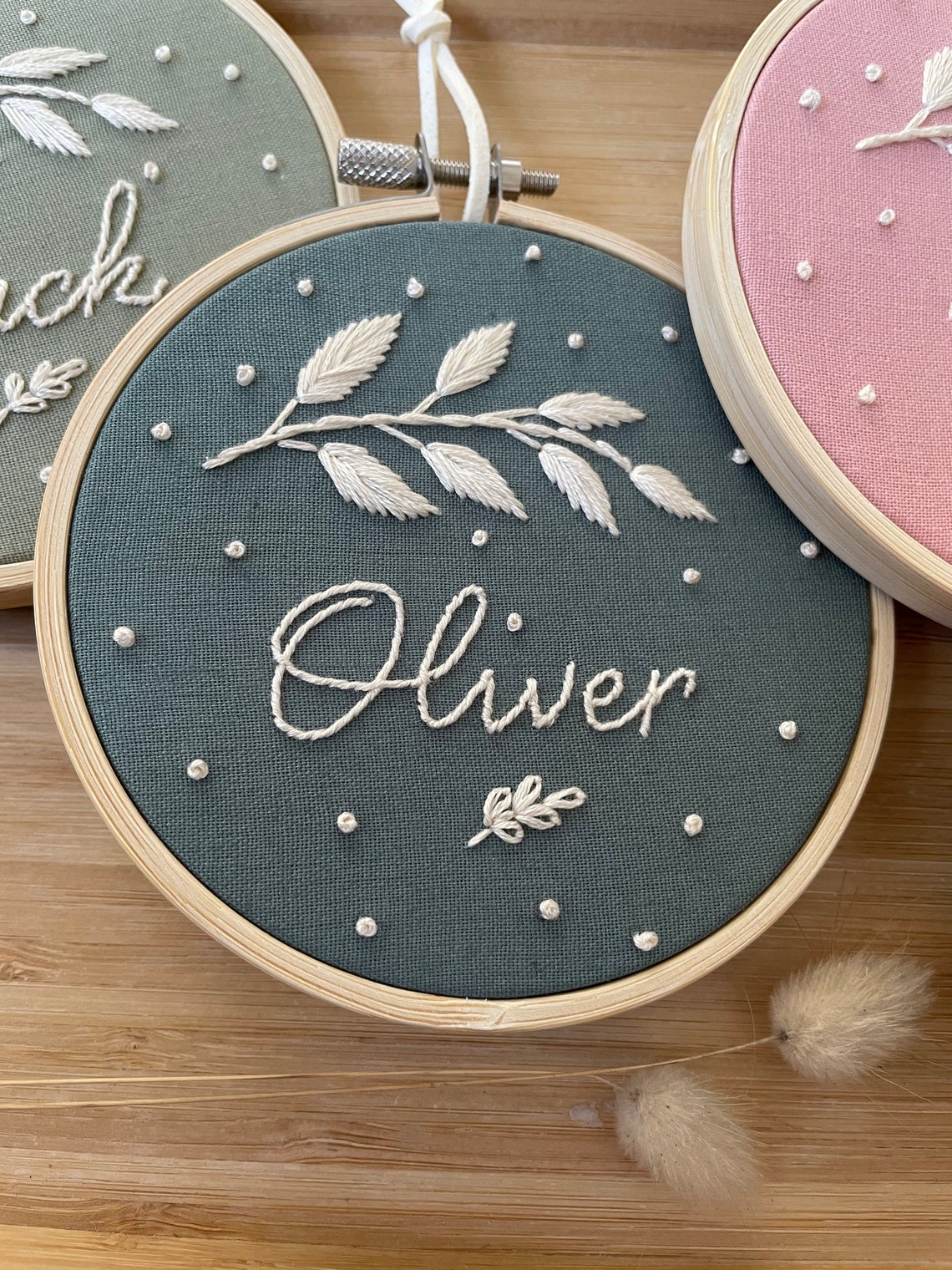 Personalised Name Embroidery Pattern Digital Download PDF - Etsy