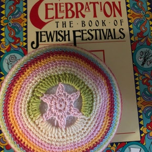 Star of David Side Pony Kippah