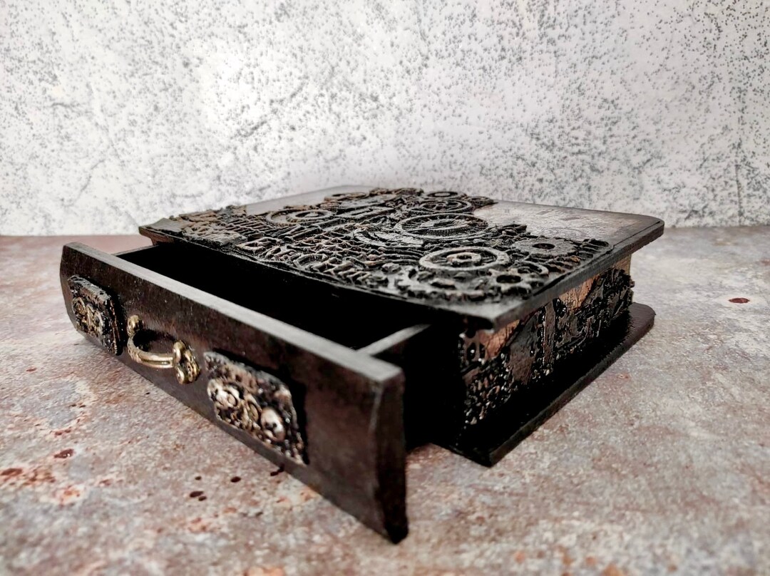 Small Box Drawer Time Machine Decoration Steampunk - Etsy