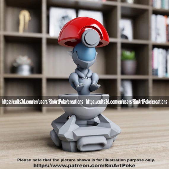 Cranidos in a ball(unpainted)