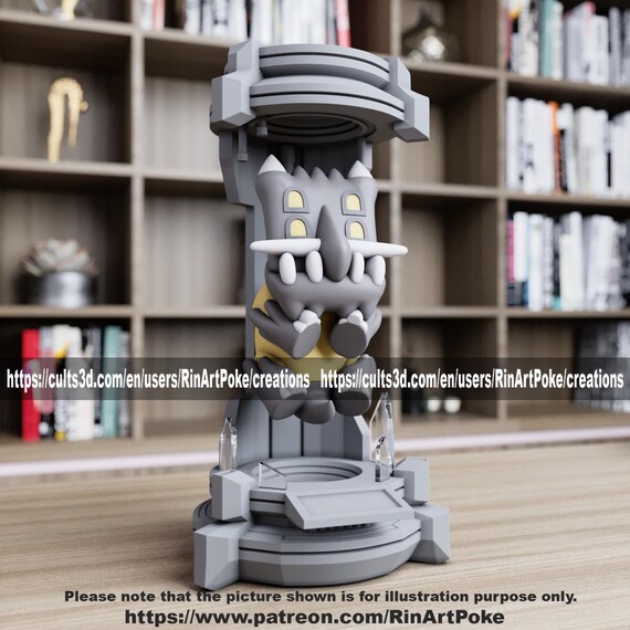 Cryo Bastiodon model/figurine(unpainted)