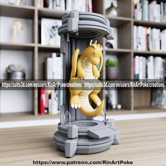 Cryo Dragonite model/figurine(unpainted)