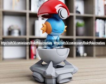 Mudkip Uovo Lucido 6IV - Pokémon Scarlatto E Viola Disco Indaco - Personalizzato