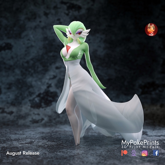 Sexy Gardevior Pokemon model/figurine (unpainted)