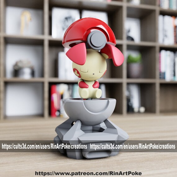 Plusle in a ball model/figurine(unpainted)