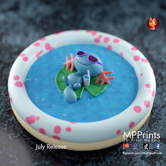Summer time Wooper model/figurine(unpainted)