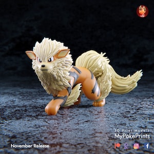 Arcanine Pokemon Model/figurine(unpainted)
