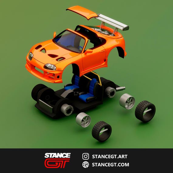 Supra Model(unpainted)