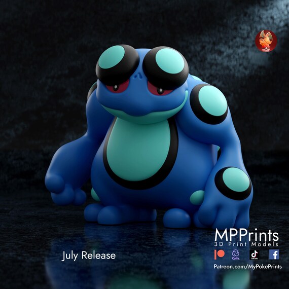 Blue Toad model/figurine(unpainted)
