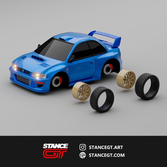 Gc8 Impreza Model (unpainted)