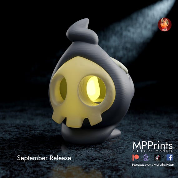 Skull Tea Light Model