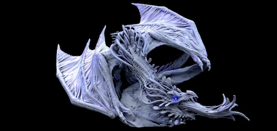Mind Thief Dragon by Mini Monster Mayhem(unpainted)