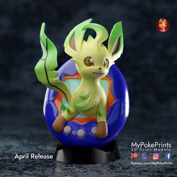 Tamagotchi Leafeon Pokemon model/figurine (unpainted)
