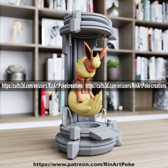 Cryo Flareon model/figurine(unpainted)