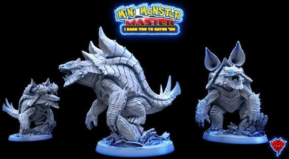 Blastoise Pokemon model/figurine by Mini Monster Mayhem (unpainted)